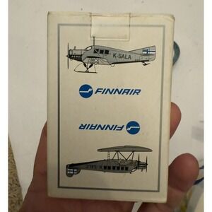 FINNAIR - Deck of‎ Cards - Aviation - Finland - Junkers G24 - Junker F13 - Rare